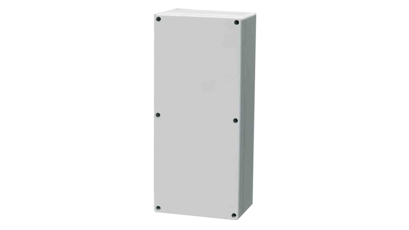 Fibox Grey Polycarbonate Enclosure, IP66, IP67, Grey Lid, 360 x 160 x 101mm