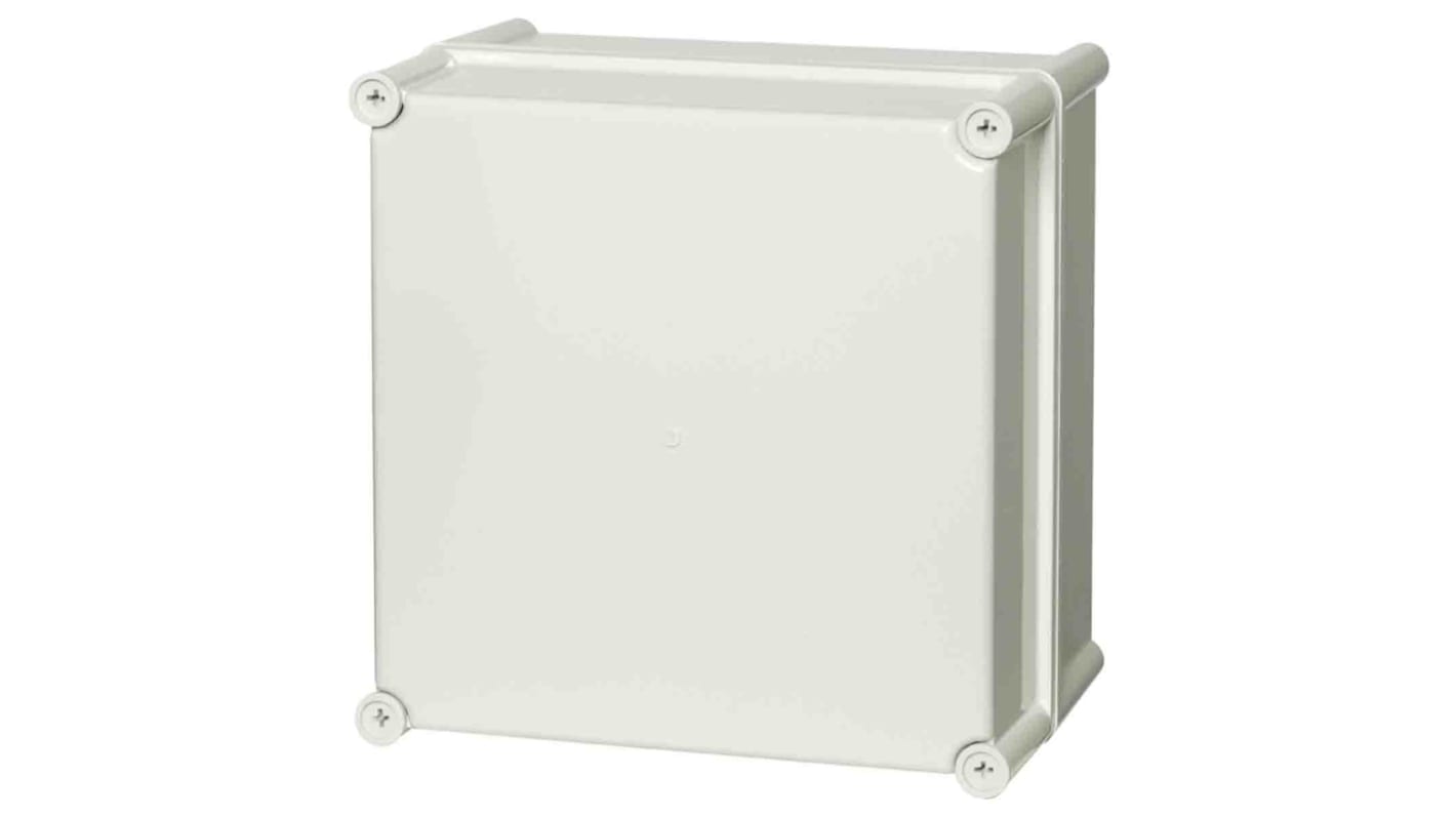 Fibox Grey ABS Enclosure, IP66, IP67, IK08, Grey Lid, 278 x 278 x 130mm