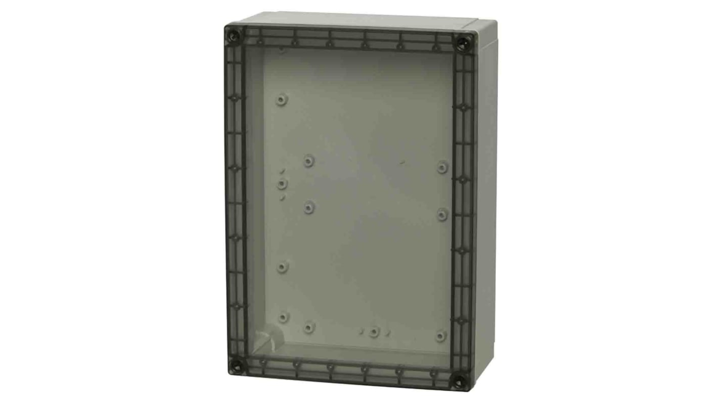 Caja Fibox de Policarbonato Gris, 255 x 180 x 88mm, IP67