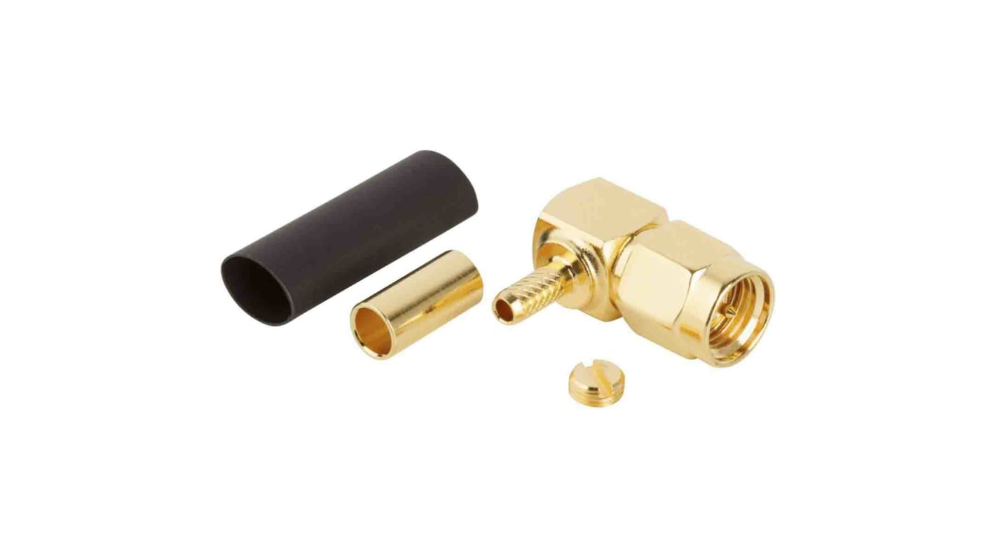 Amphenol RF SMA Stecker Koaxialsteckverbinder SMA-Steckverbinder, Kabelmontage, Löt-Anschluss, für M17/152-RD316,