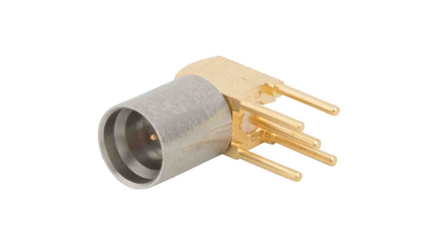 Conector coaxial Amphenol RF SMP-MSLD-PCT-6, Impedancia 50Ω +165°C -65°C