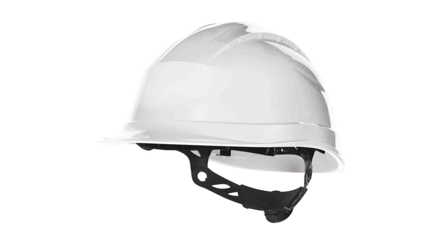 Casco di sicurezza Ventilato Delta Plus in PP , col. Bianco