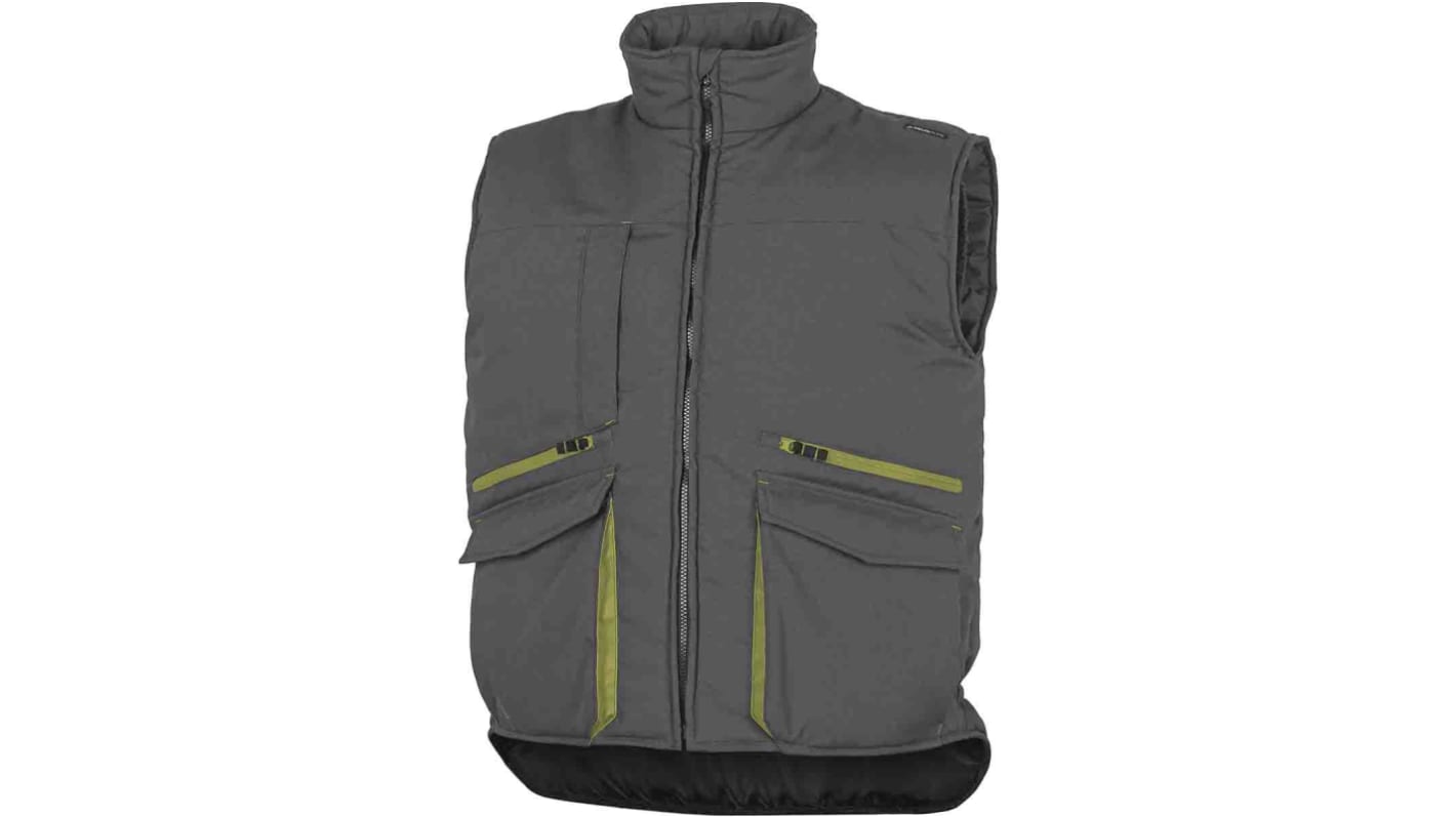 Gilet da lavoro Grigio Delta Plus, XL, Resistente al freddo