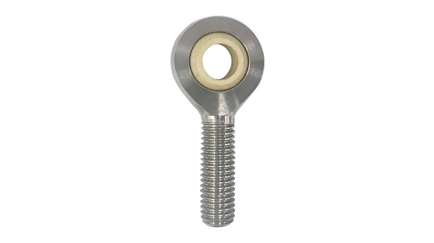 Igus M10 x 1.5 Male Igumid G Rod End, 10mm Bore, 64mm Long, Metric Thread Standard, Male Connection Gender