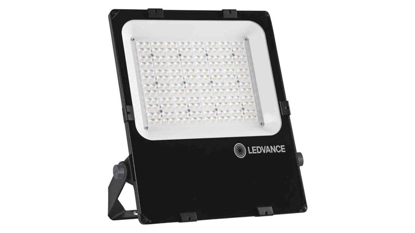 LEDVANCE FL PFM ASYM Floodlight, 150 W, 19900 lm, IP66, 220 → 240 V ac