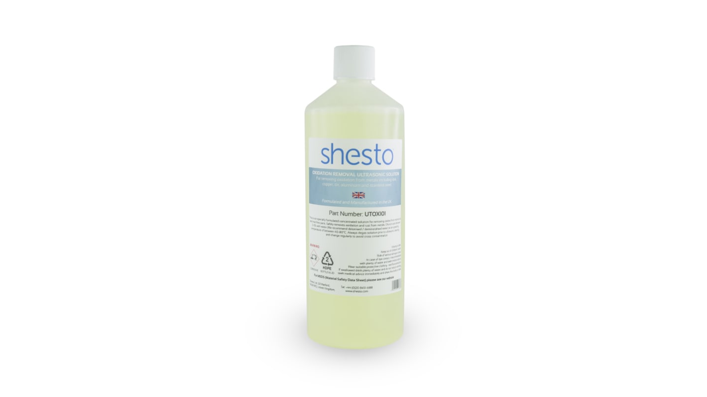 UTOXI01 Shesto 1L Ultrasonic Cleaning Fluid RS