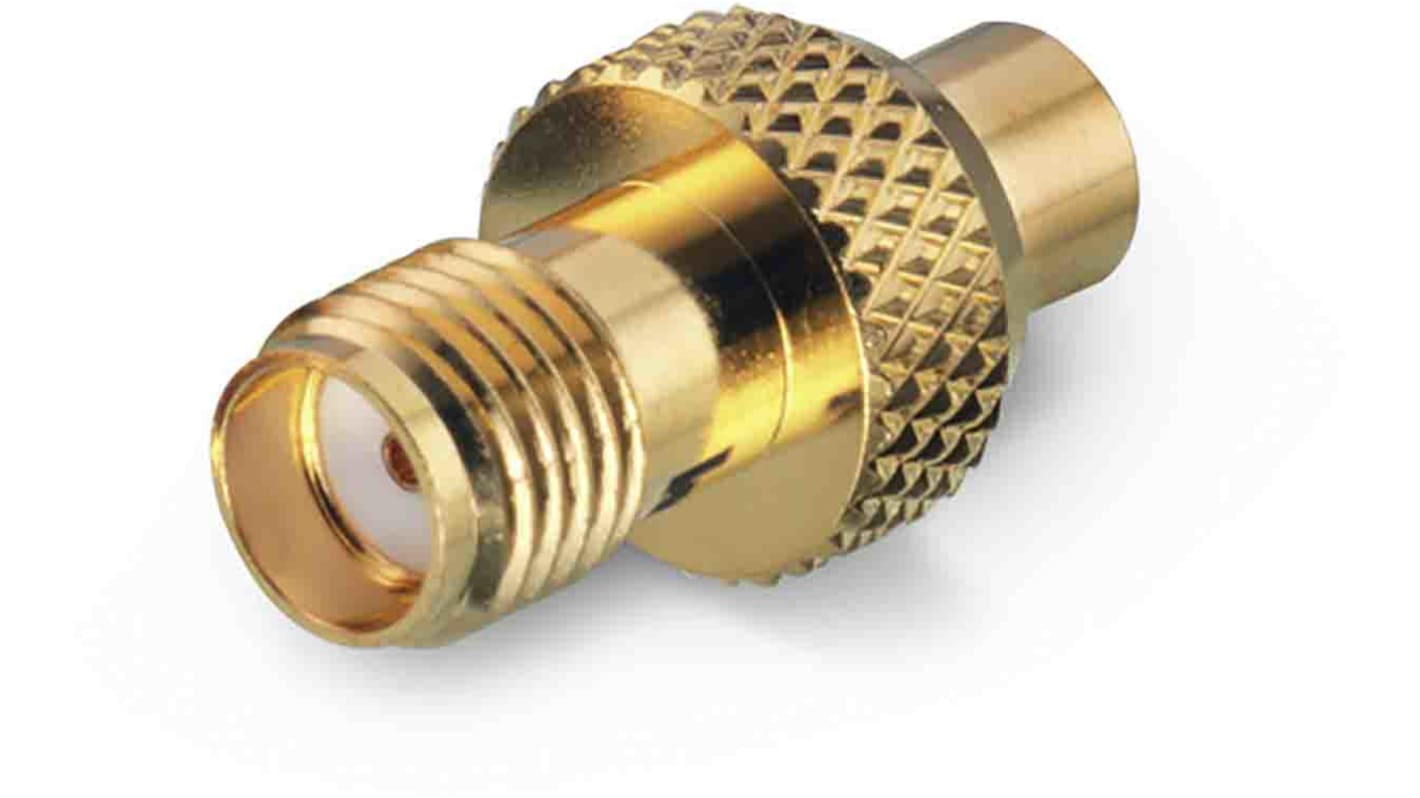 Koaxiális adapter Egyenes, 50Ω, Female → Female, 6GHz, Koaxiális