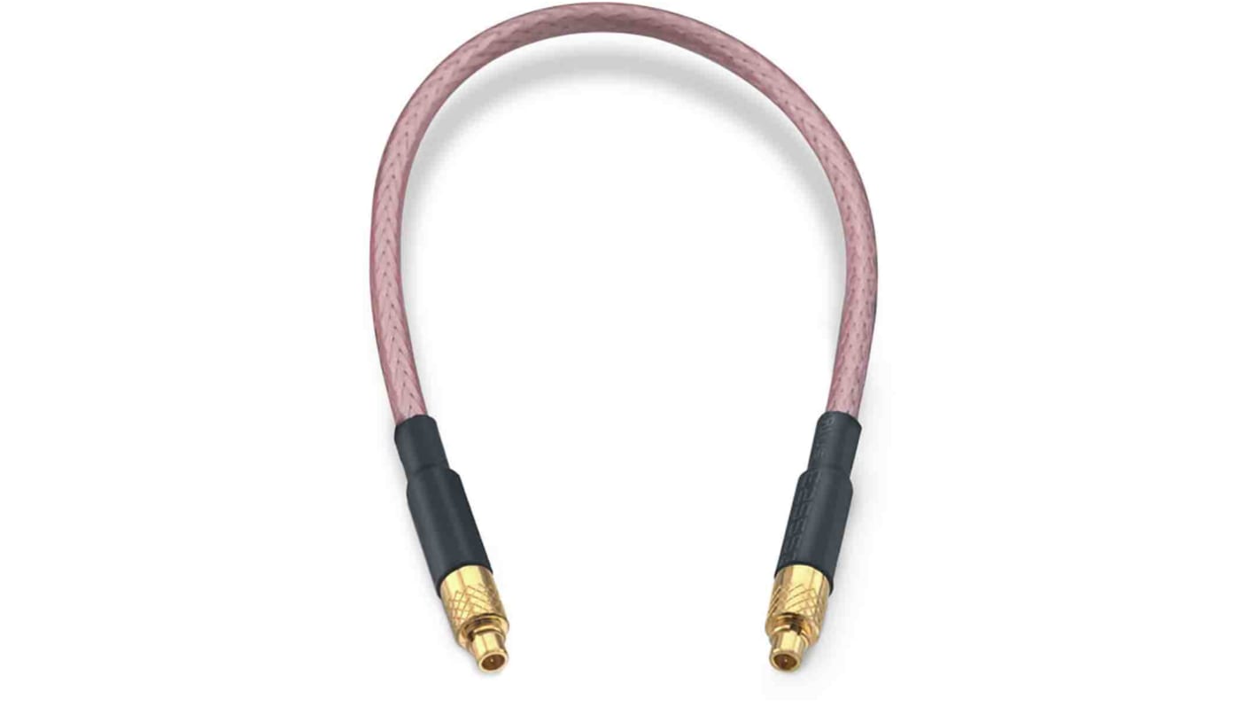 Wurth Elektronik Male MMCX to Male MMCX Coaxial Cable, 152.4mm, RG316 Coaxial, Terminated