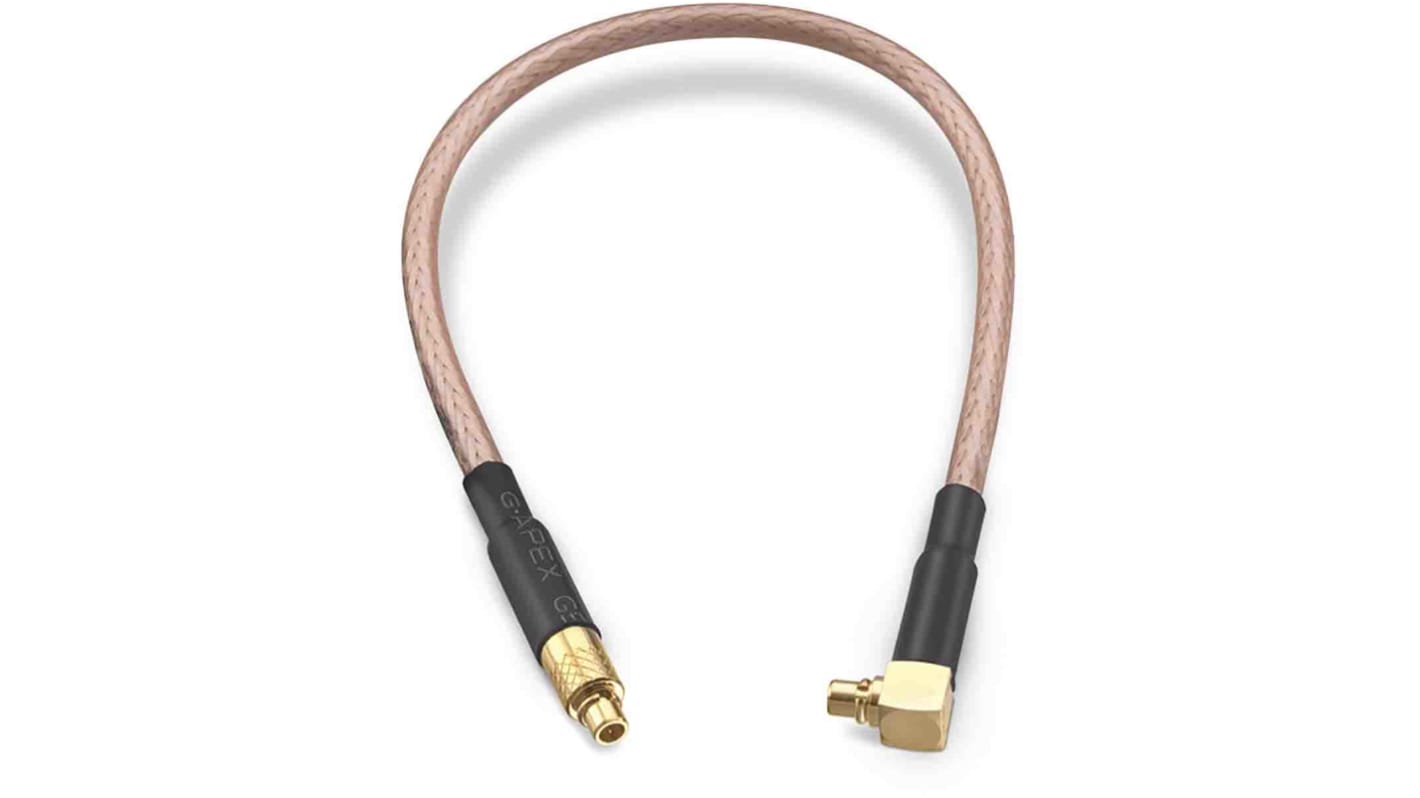 Cable coaxial RG316 Wurth Elektronik, 50 Ω, con. A: MMCX, Macho, con. B: MMCX, Macho, long. 152.4mm