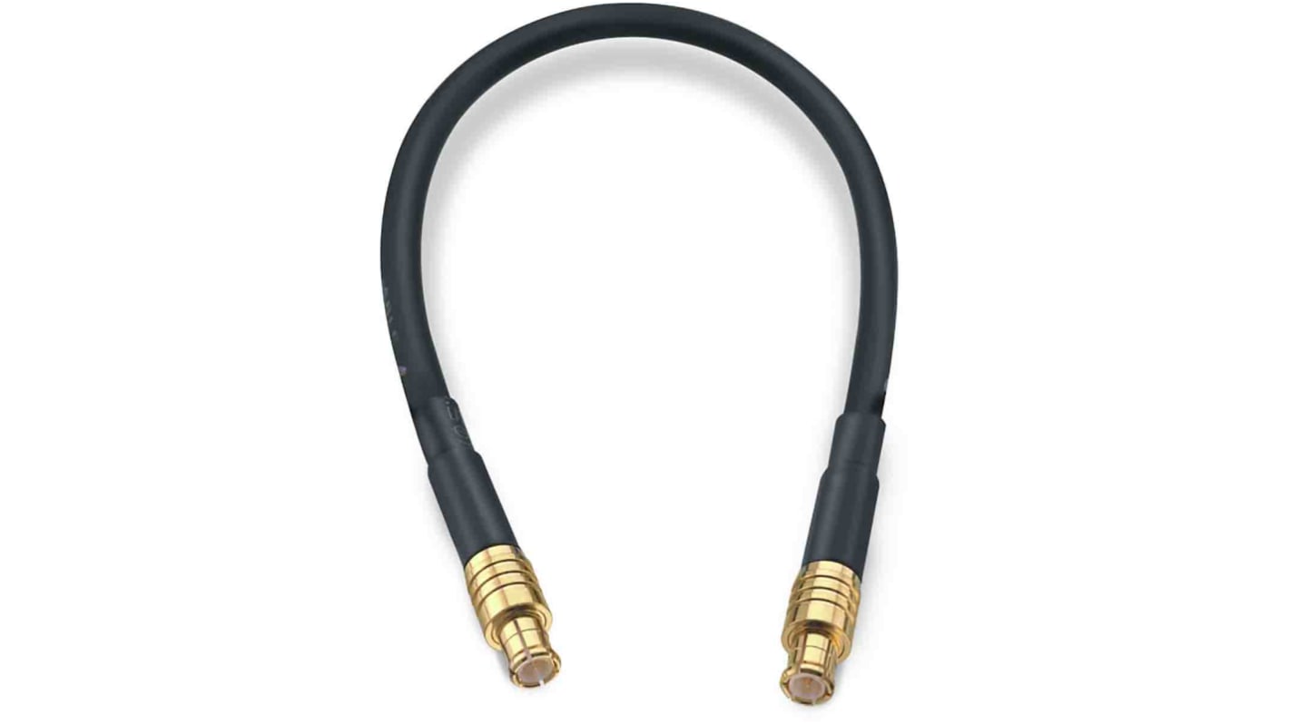 Cable coaxial RG174 Wurth Elektronik, 50 Ω, con. A: MCX, Macho, con. B: MCX, long. 152.4mm