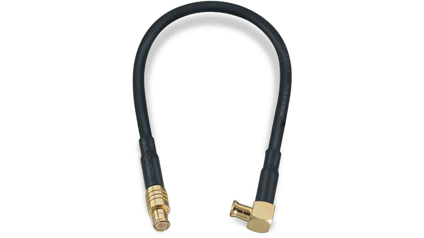 Cable coaxial RG174 Wurth Elektronik, 50 Ω, con. A: MCX, Macho, con. B: MCX, long. 152.4mm