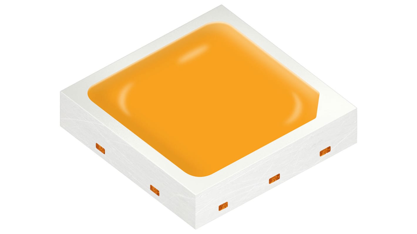 ams OSRAM LED, 2 tüskés, felületre szerelhető, Fehér, 56→ 71 lm, 3,3 V, 120°, DURIS® S 5 sorozat, SMT