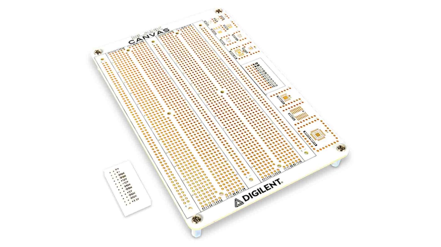 410-391, Eksperimentalplade (breadboard) Tomt lærred