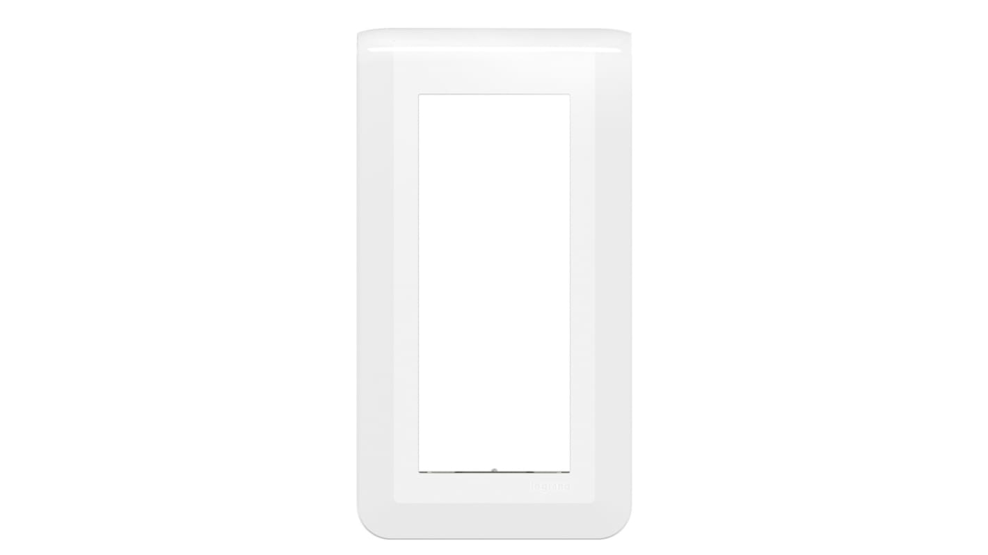 Legrand White 5 Gang Faceplate & Mounting Plate