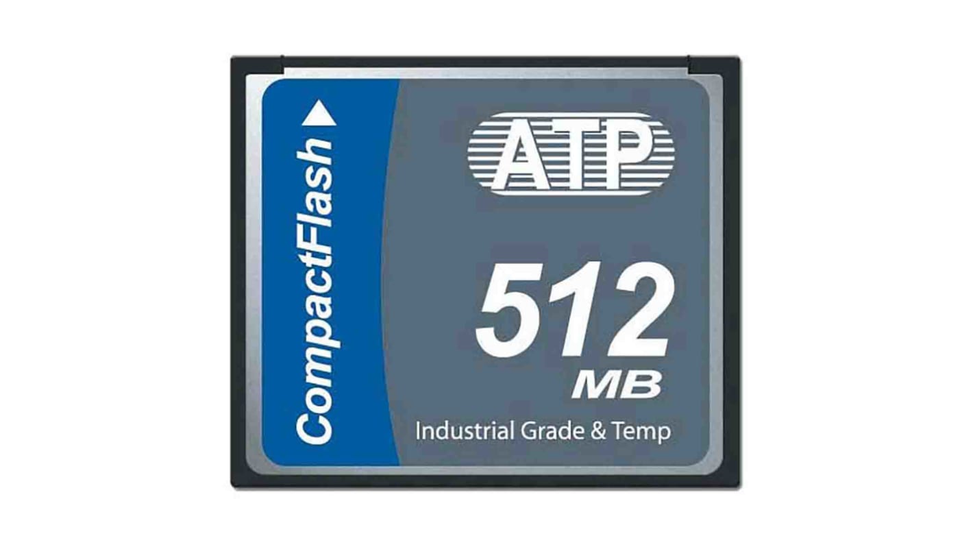 ATP L800Pi Speicherkarte, 512 MB Industrieausführung, CompactFlash, SLC