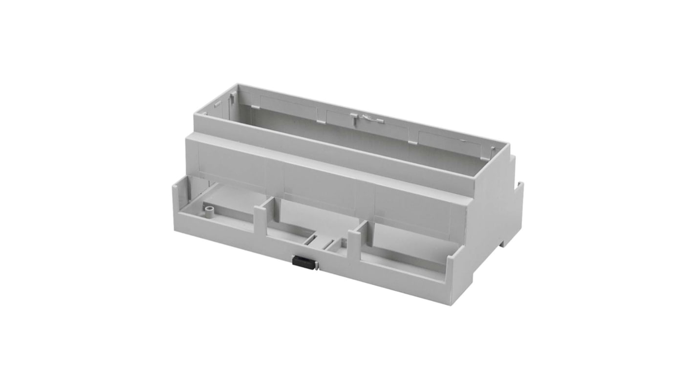 Boîtier pour rail DIN RS PRO Partie supérieure ouverte, Dimensions 159.2 x 90 x 58mm