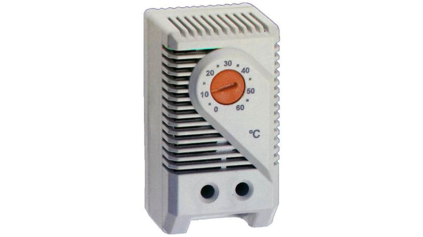 STEGO KTO 011 NC Enclosure Thermostat, 10A, 250 V ac, -10 → +50 °C