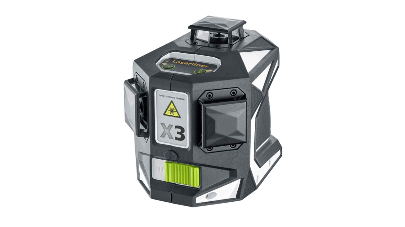 036.800L Laserliner, 515nm Green, 3 Line Laser Level RS