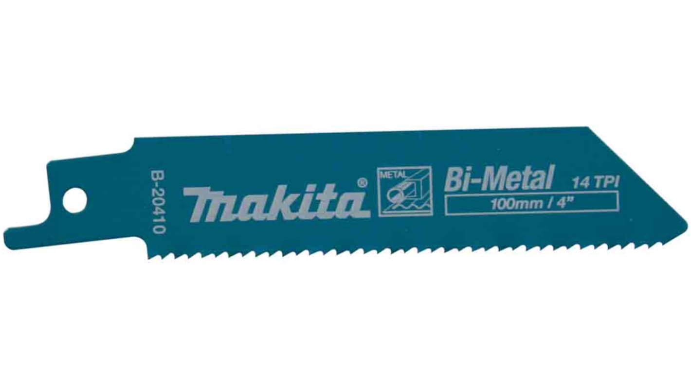 Lame de scie sabre Makita, Longueur de coupe 100mm X 5