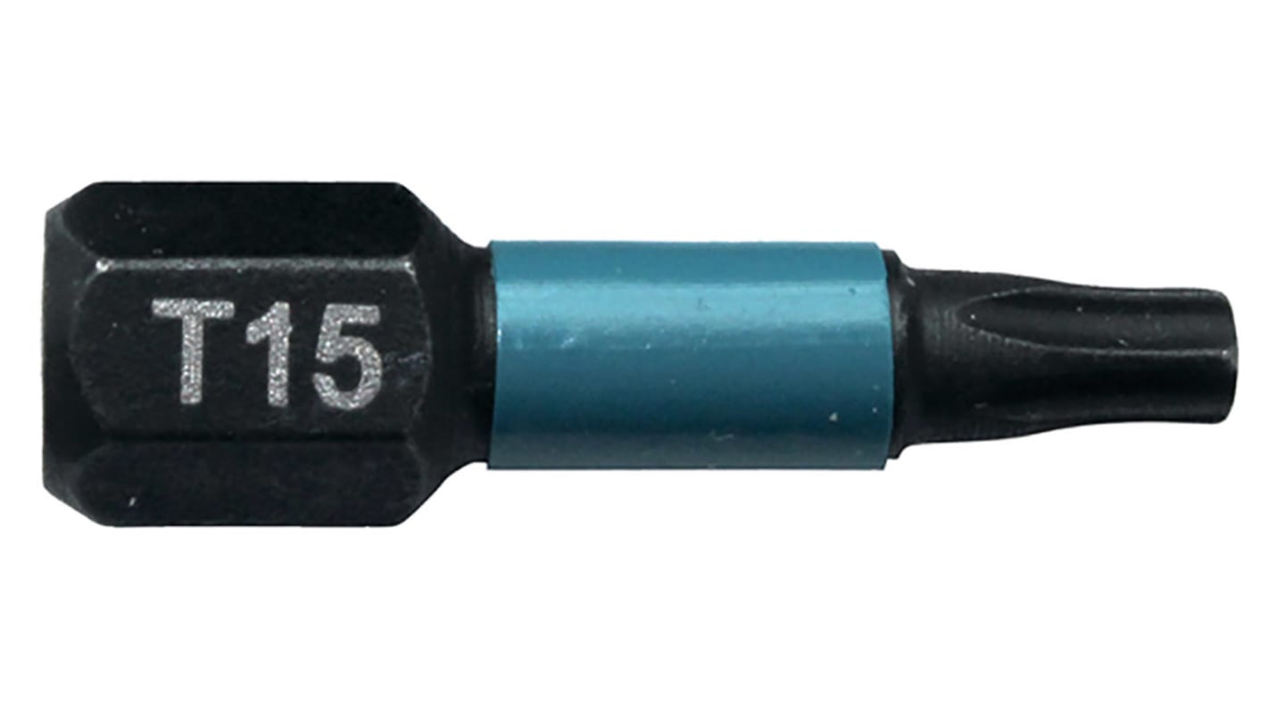 Embout de vissage Makita Hexagonal, T15, L. 25 mm