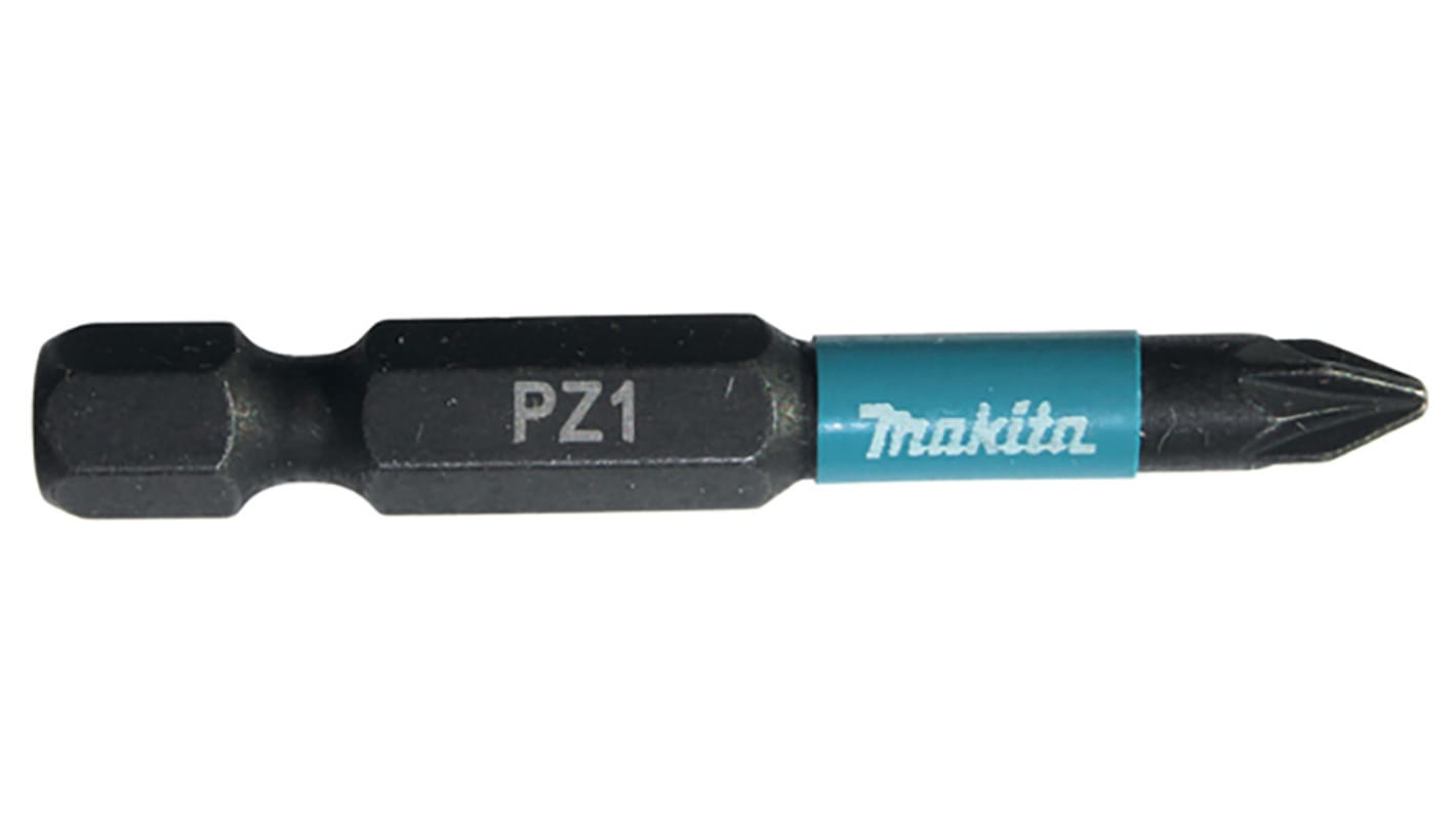 Makita Hexagon Screwdriver Bit, PZ1 Tip, 50 mm Overall