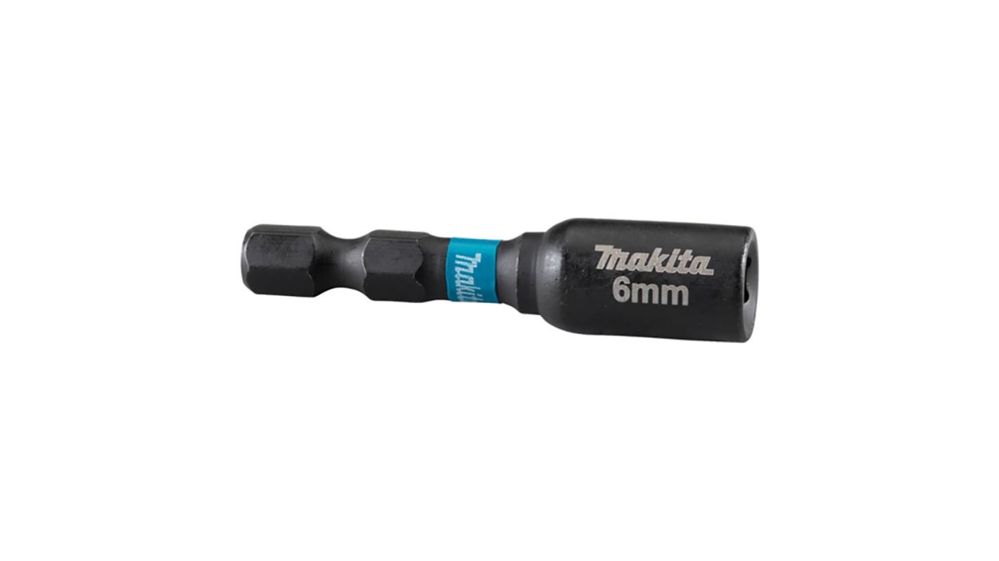 Makita Hexagon Driver Bit, 1/4 in Drive, Hex Drive, 50 mm Overall