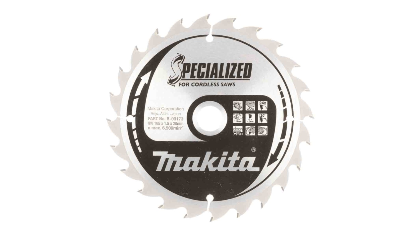 Makita Hartmetall Kreissägeblatt, Ø 165mm, Stück