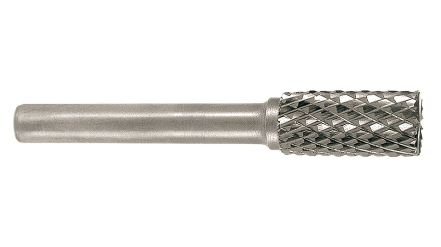 RS PRO Cylinder with End Cut Burr, 12mm Capacity, Tungsten Carbide Blade