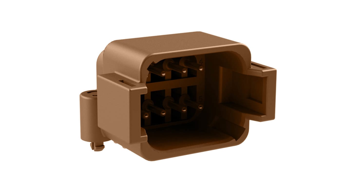 Amphenol Industrial, AT BoardLock Automotive Connector Plug 8 Way