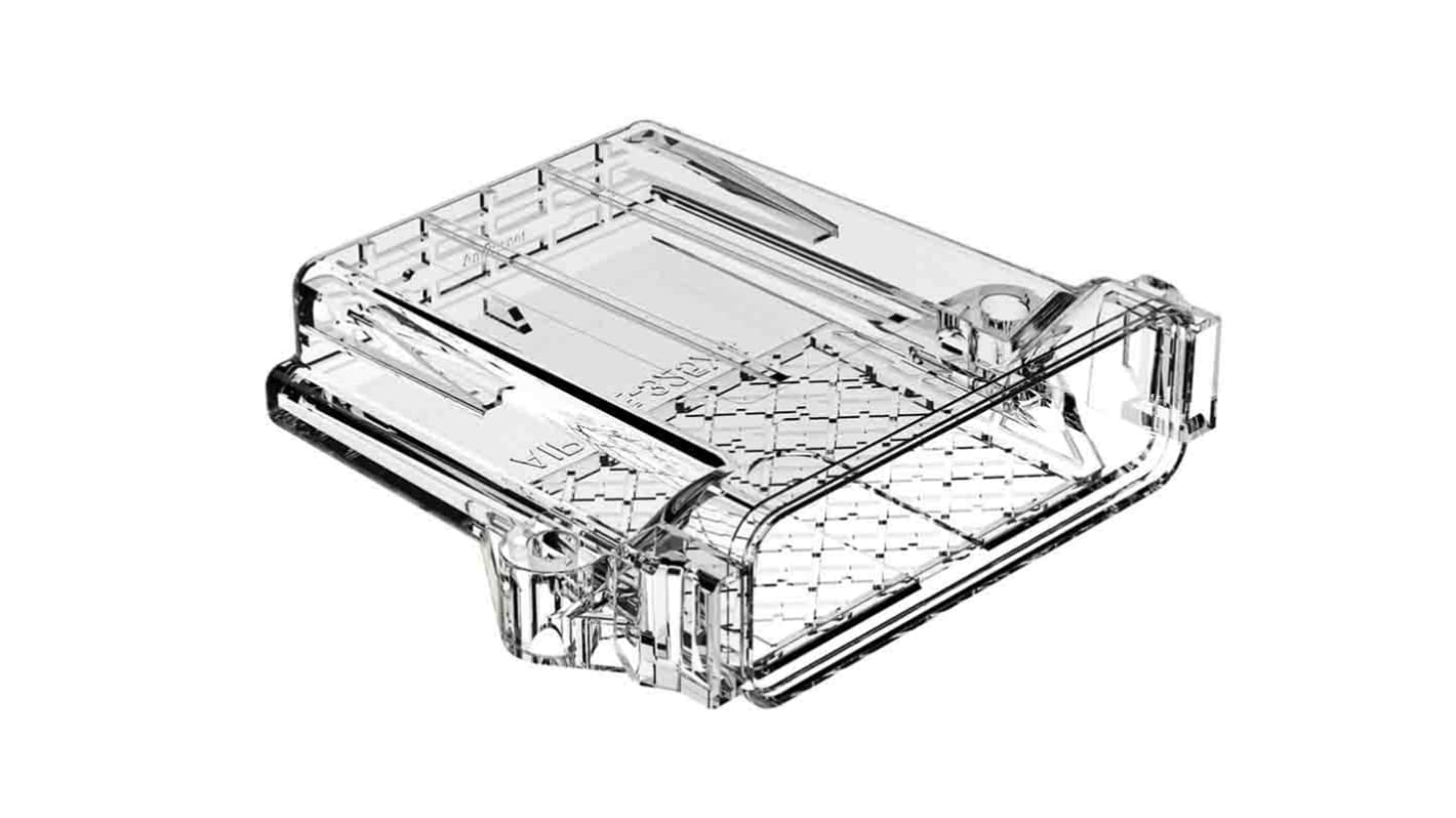 Caja para PCB de Policarbonato, interior 118.8 x 114 x 34.75mm