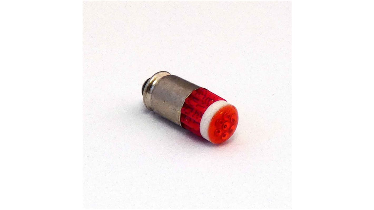 CML Innovative Technologies 1512135X Series Red Panel Mount Indicator, 24V dc