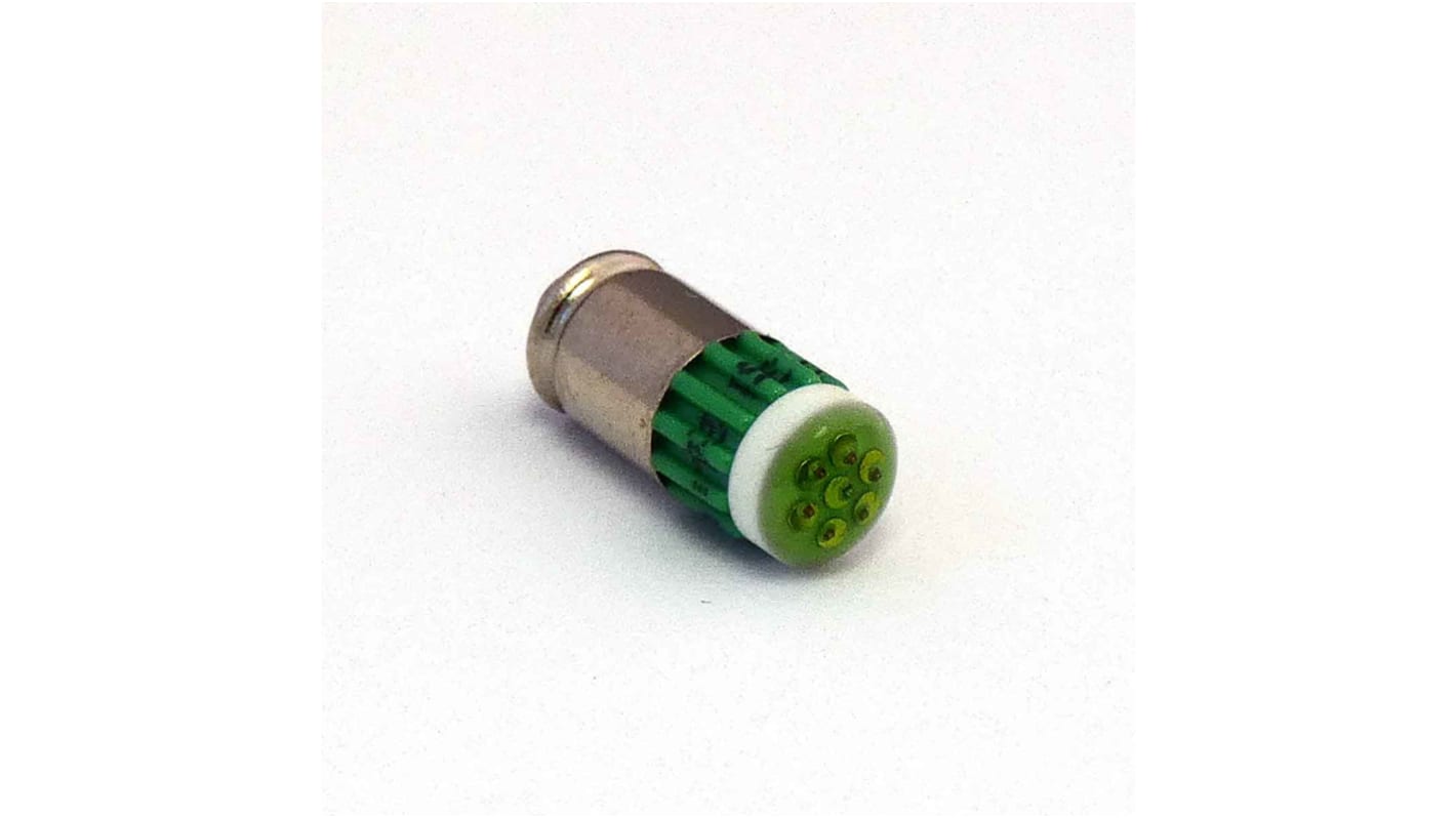 CML Innovative Technologies 1512135X Series Green Panel Mount Indicator, 24V dc