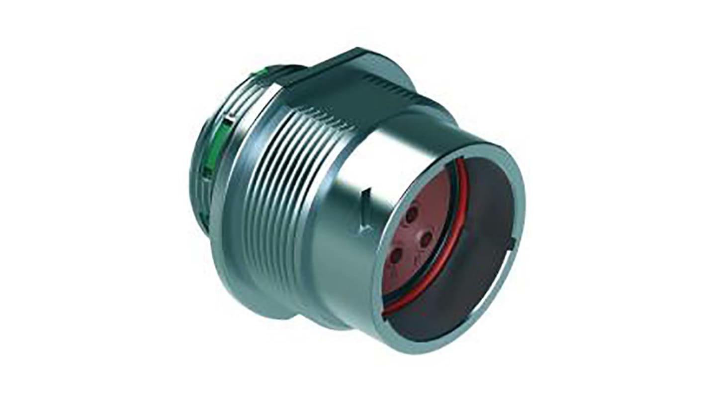 Amphenol Industrial Circular Connector, 8 Contacts, Cable Mount, Plug, Male, IP67, IP69K, Duramate AHDM Series