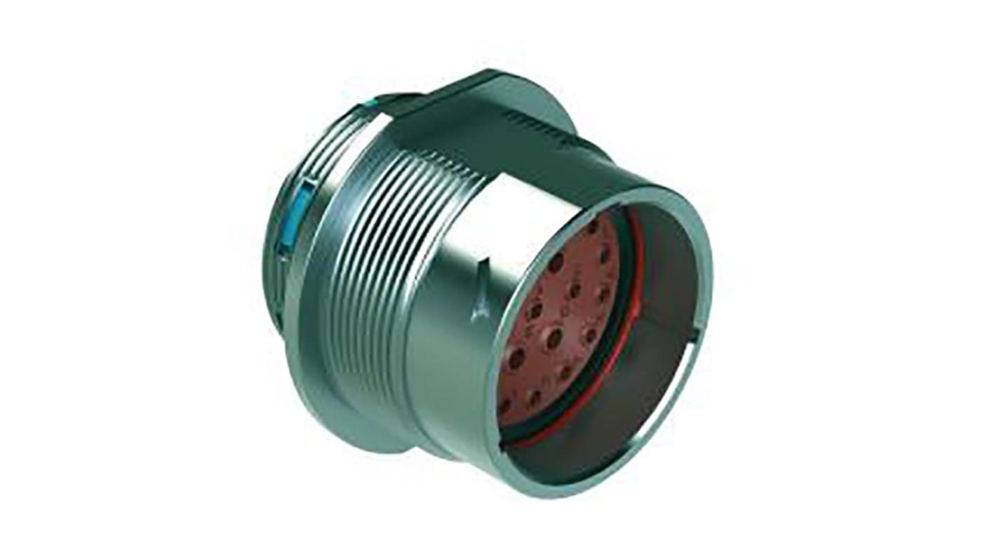 Amphenol Industrial Circular Connector, 21 Contacts, Cable Mount, Plug, Male, IP67, IP69K, Duramate AHDM Series