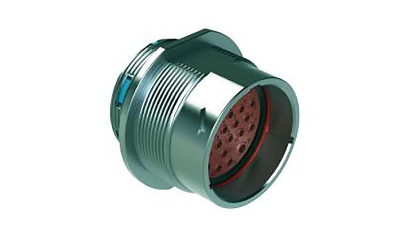 Amphenol Industrial Circular Connector, 27 Contacts, Cable Mount, Plug, Male, IP67, IP69K, Duramate AHDM Series
