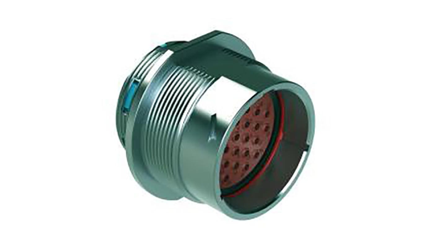 Amphenol Industrial Circular Connector, 31 Contacts, Cable Mount, Plug, Male, IP67, IP69K, Duramate AHDM Series