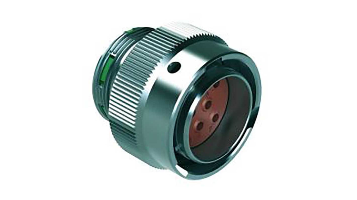 Amphenol Industrial Circular Connector, 8 Contacts, Cable Mount, Plug, Male, IP67, IP69K, Duramate AHDM Series
