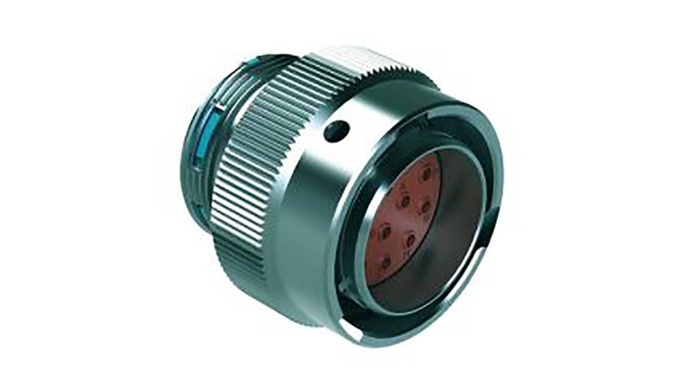 Amphenol Industrial Circular Connector, 14 Contacts, Cable Mount, Plug, Male, IP67, IP69K, Duramate AHDM Series