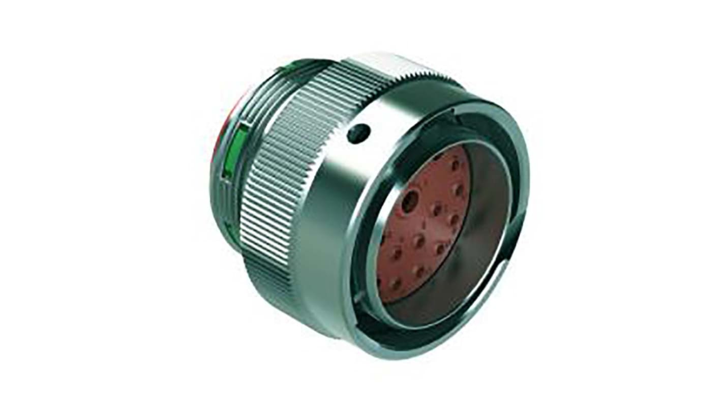 Amphenol Industrial Circular Connector, 18 Contacts, Cable Mount, Plug, Male, IP67, IP69K, Duramate AHDM Series