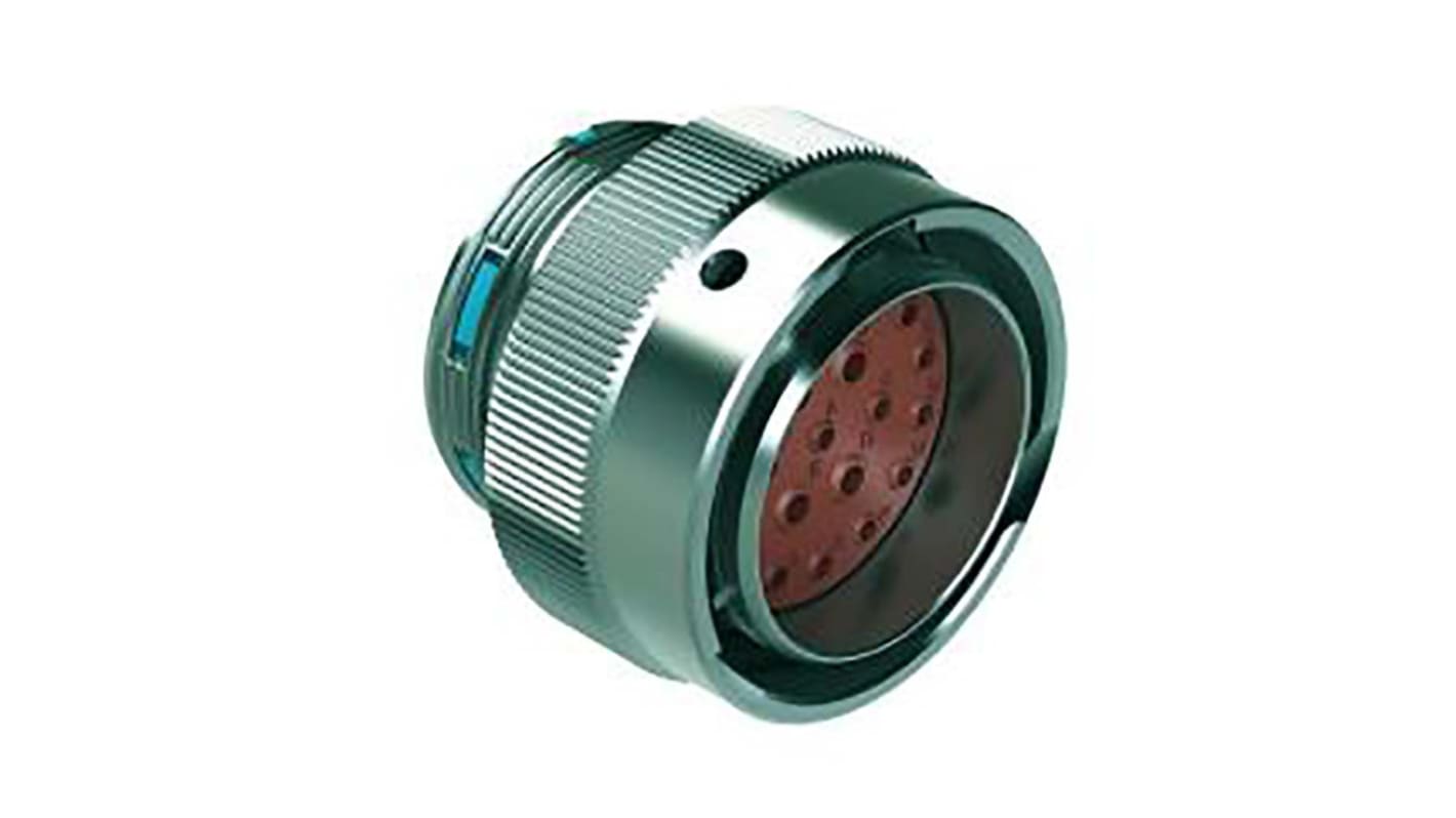 Amphenol Industrial Circular Connector, 21 Contacts, Cable Mount, Plug, Male, IP67, IP69K, Duramate AHDM Series