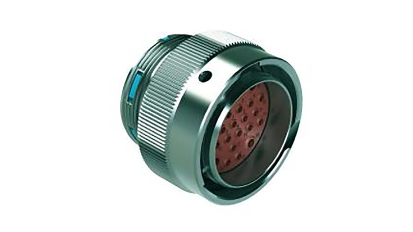 Amphenol Industrial Circular Connector, 27 Contacts, Cable Mount, Plug, Male, IP67, IP69K, Duramate AHDM Series