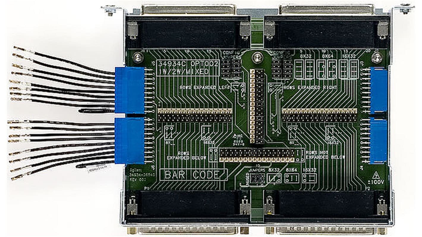 Keysight Konfigurationsblock für 34934A Vierfach-Matrix mit 4 x 32