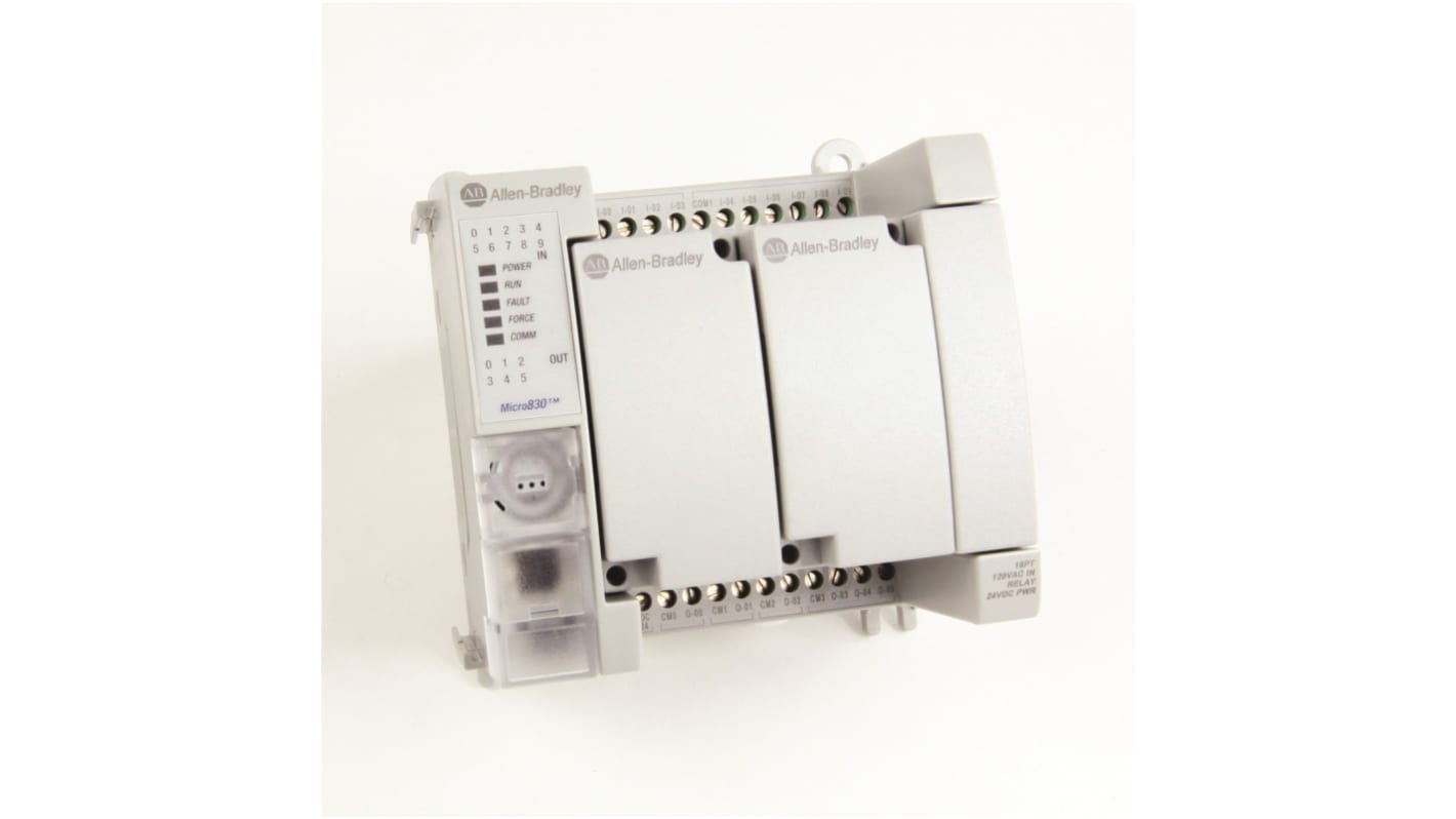 Controllore logico Rockwell Automation Bulletin 2080, ingressi: 10, uscite: 6, 16 I/O, 24 V c.c.