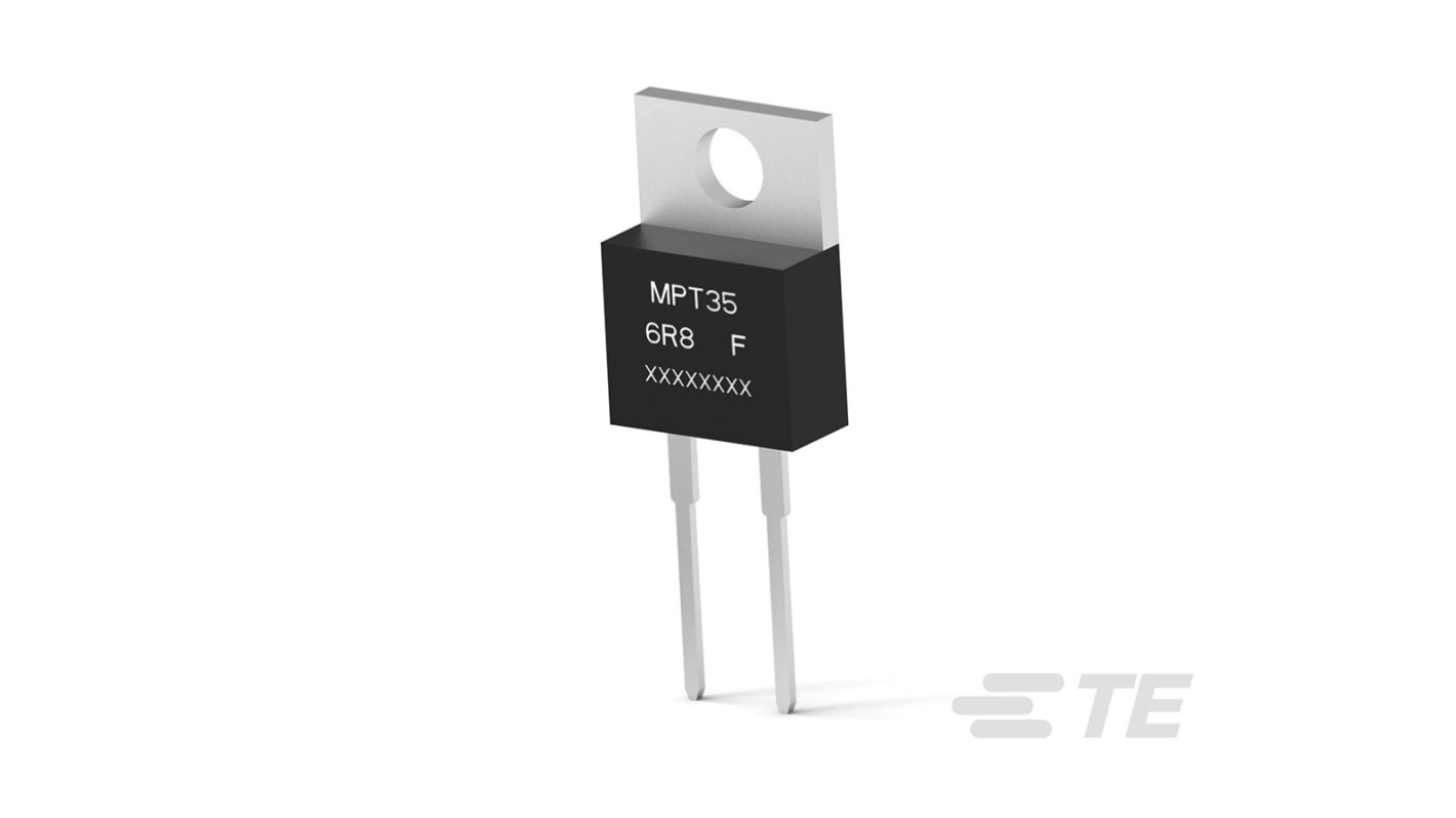 TE Connectivity 820Ω Power Film Through Hole Fixed Resistor 35W 1% MPT35C820RF