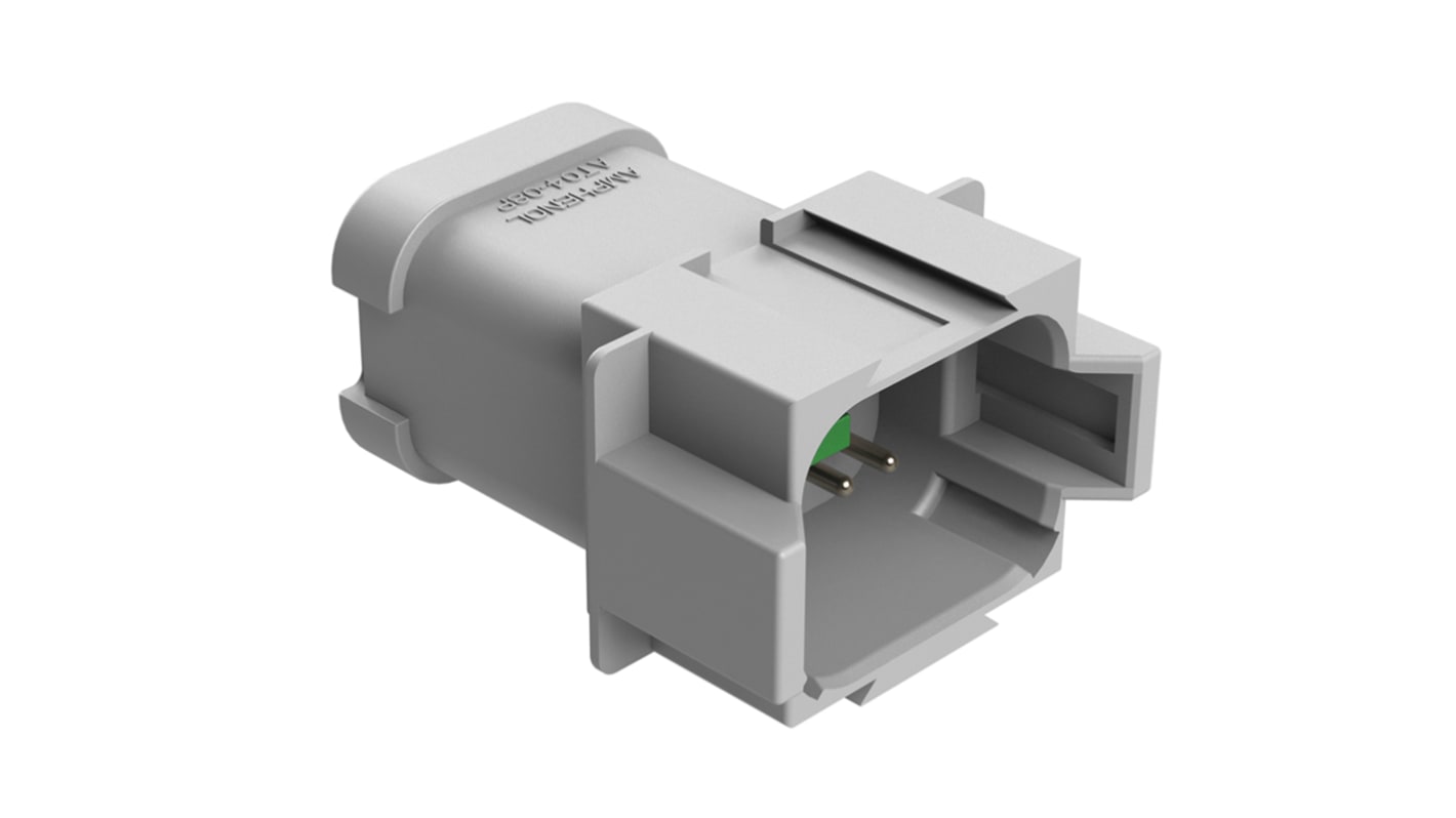 Złącze samochodowe 8-pinowe Amphenol Industrial 2-rzędowe Męski 52A AT Złącze samochodowe