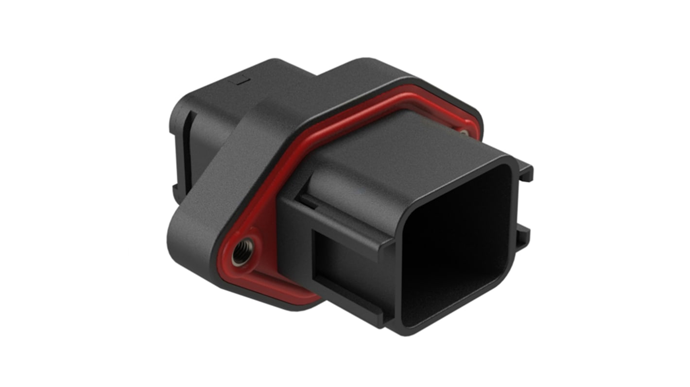 Conector de automoción Amphenol Industrial ATV ATV02 Hembra de 18 vías en 3 filas, 13A, IP67, IP69K