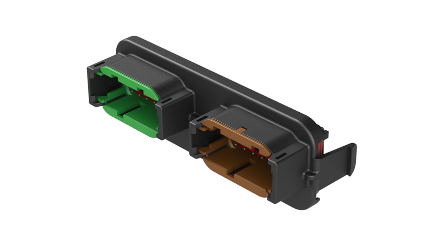 Amphenol Industrial 自動車用コネクタ 24極 オス ヘッダ, ATM13-12PC-12PD-BM03