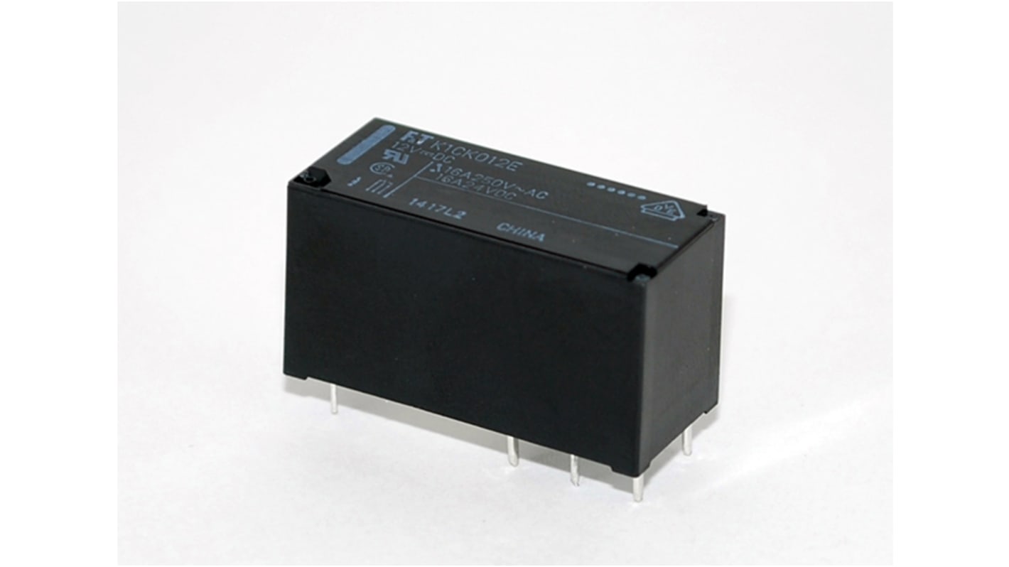 Fujitsu PCB Mount Power Relay, 12V dc Coil, SPDT