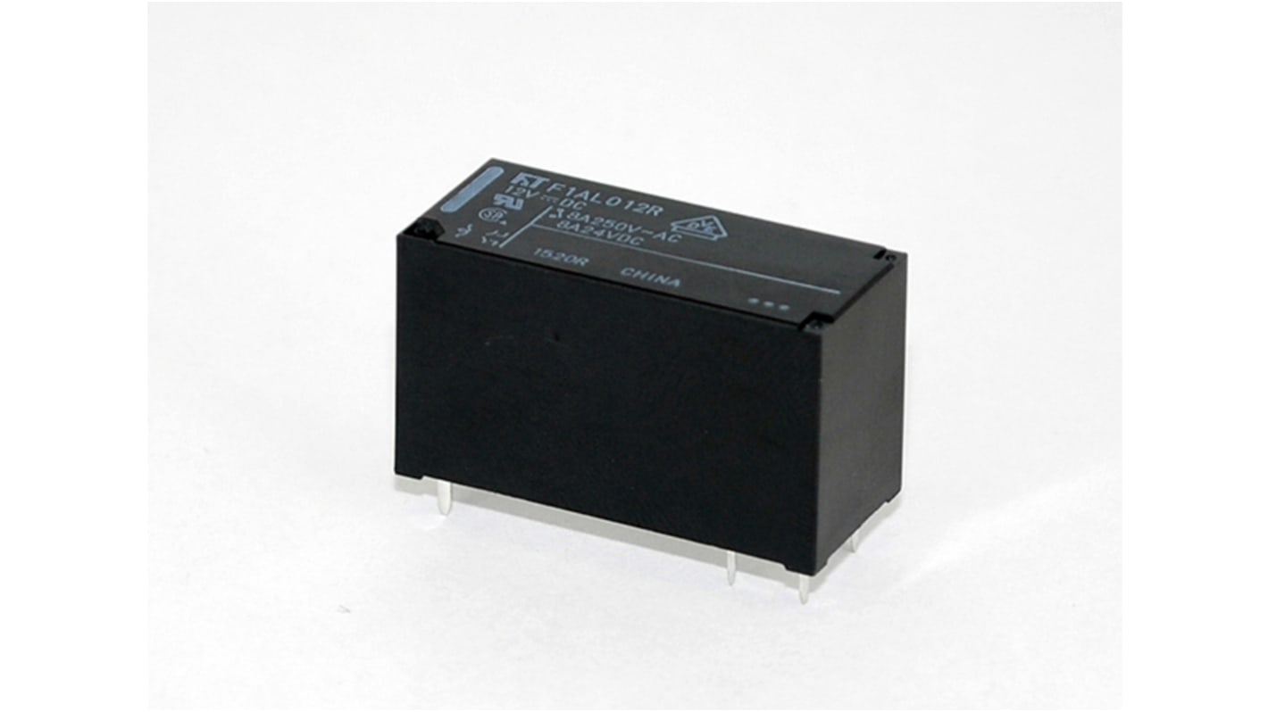 Fujitsu PCB Mount Power Relay, 12V dc Coil, SPST