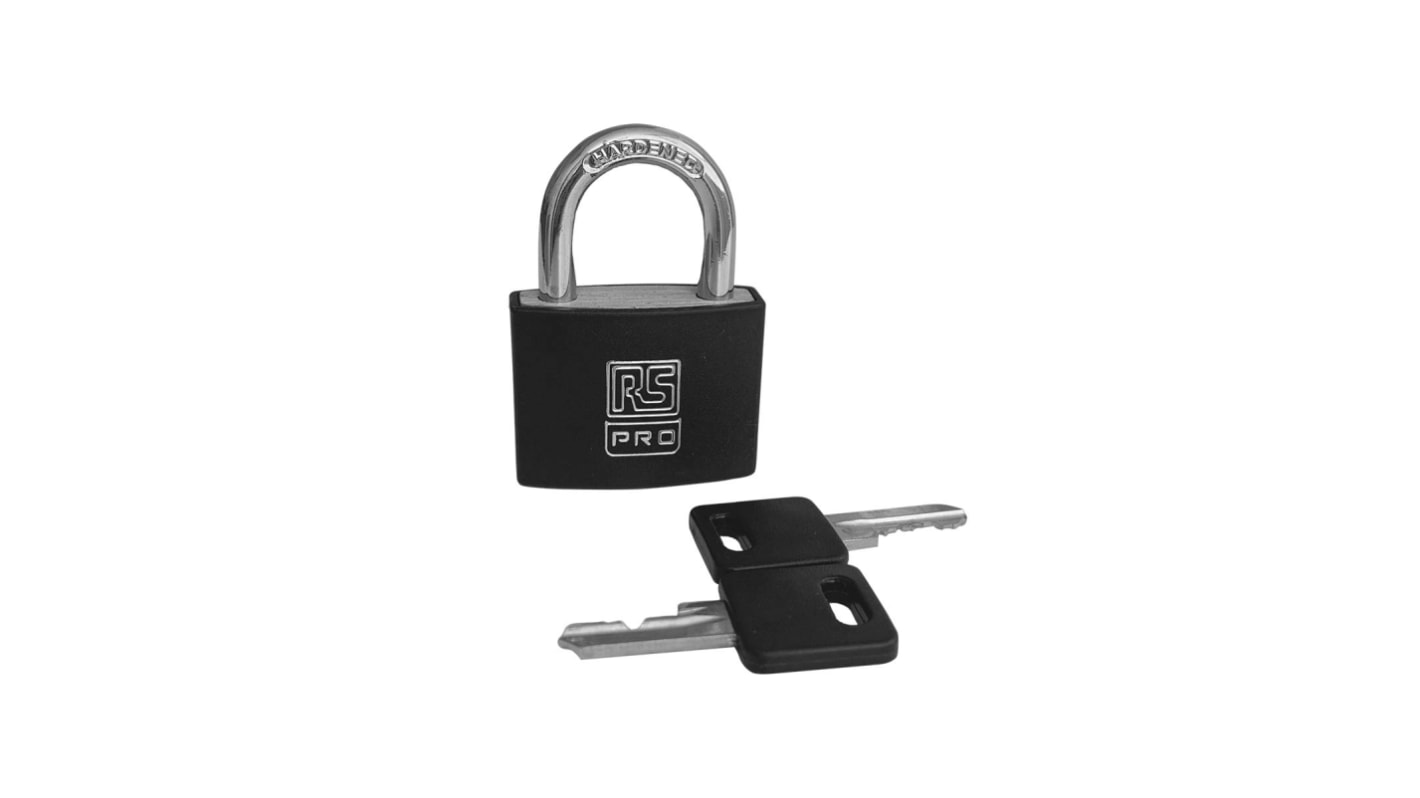 RS PRO Key Padlock, 6mm Shackle, 43mm Body